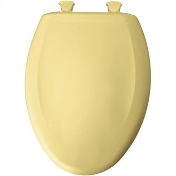 Church Seat Church Seat 1200SLOWT 211 Slow Close STA-TITE Elongated Closed Front Toilet Seat in Yellow 1200SLOWT211